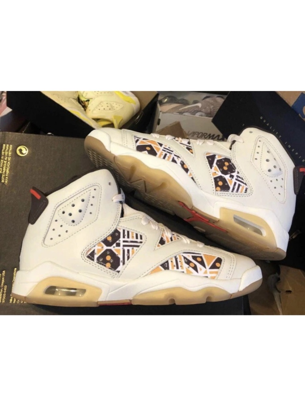 Nike Air Jordan VI 6 Quai 54 retro size 4 Y and 4.5Y ( women’s 5.5 and 6)